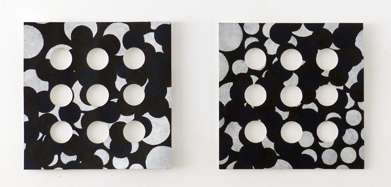 Philip Bradshaw, Studio installation 3, Echoes and equivalents, 2016